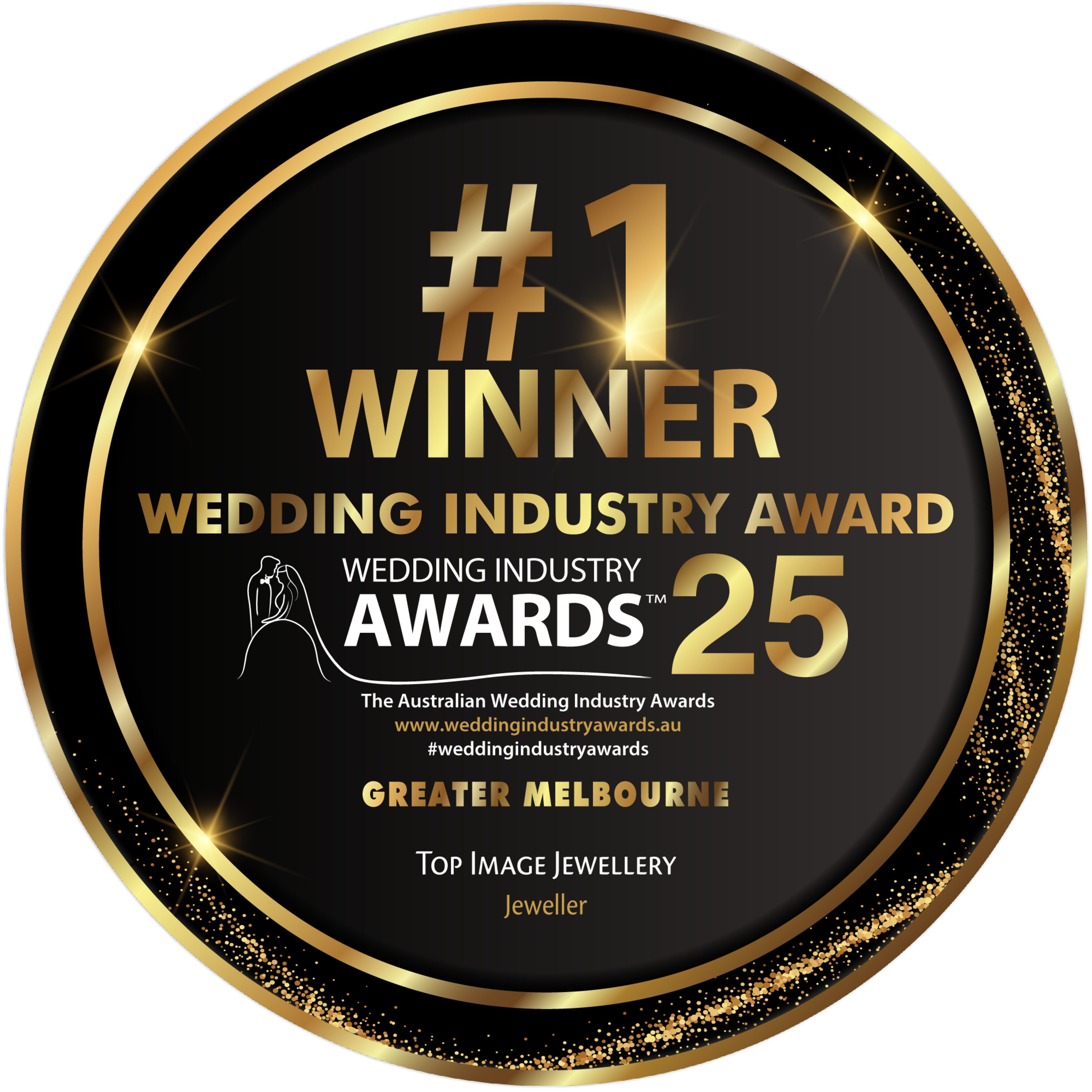 Wedding Industry Awards Winner 2025 - Greater Melbourne Jeweller